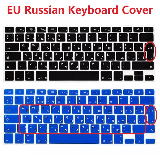 European version english letter euro silicone keyboard cover